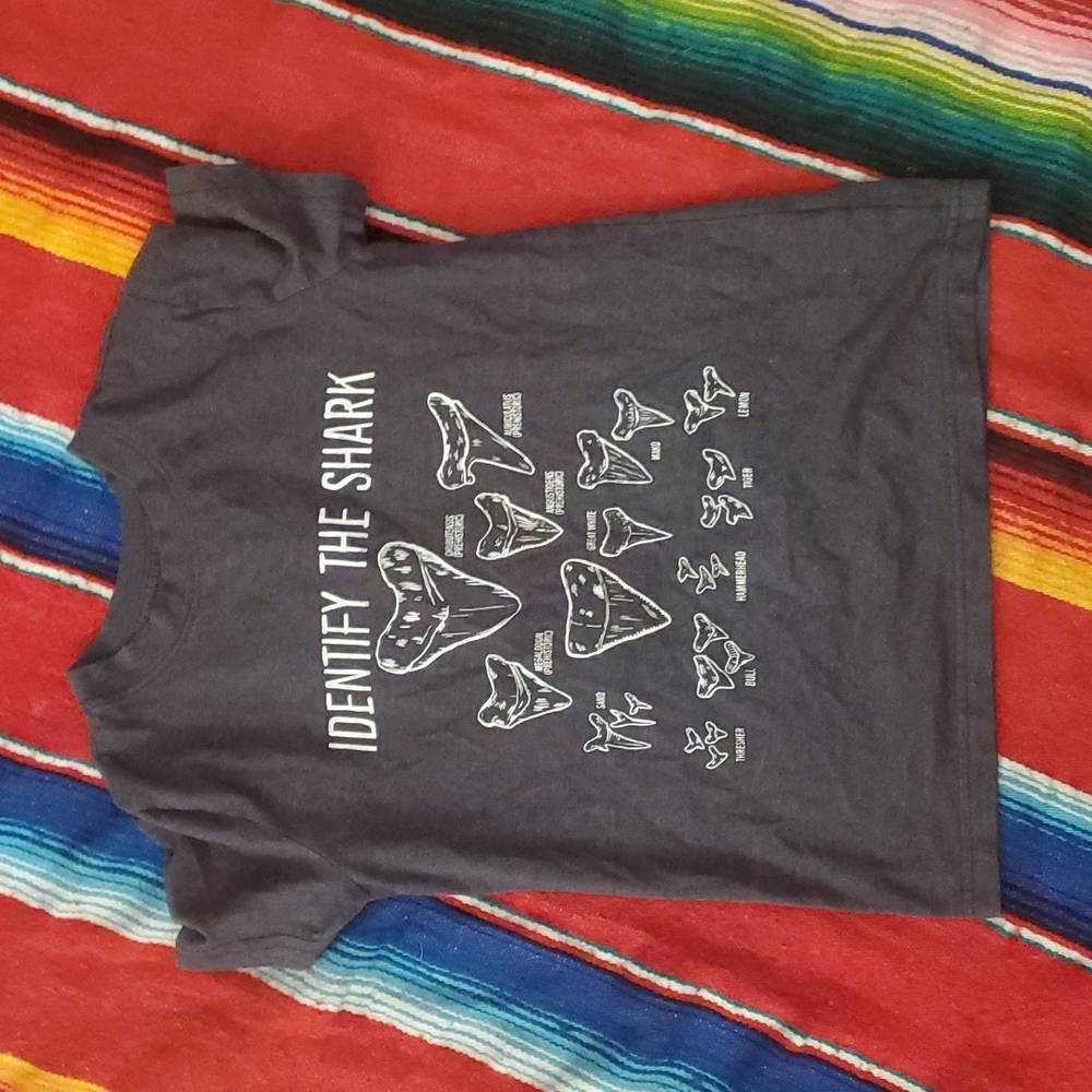 Boys Cat & Jack Shark Teeth Shirt